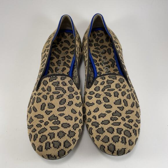 Rothy’s The Loafer Casual Flat Womens Size 8 Cheetah Slip On Leopard Rothys - Picture 9 of 9